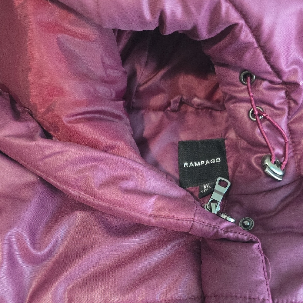 Rampage Kids Puffer Jacket in Rich Purple